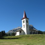 Kapelle von dem Maloja-Paß